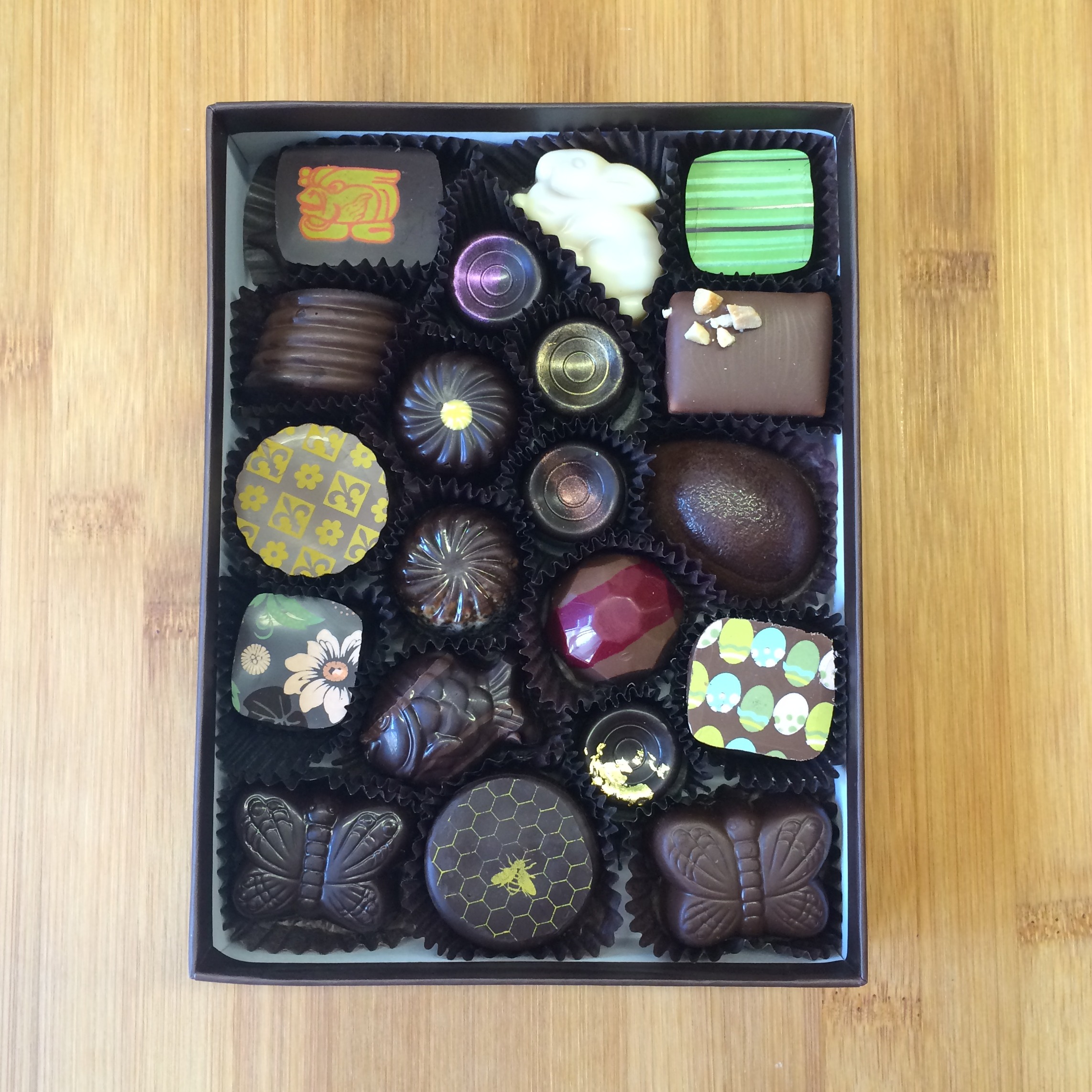 20 Piece Chocolate Box | Golden Fig Fine Foods