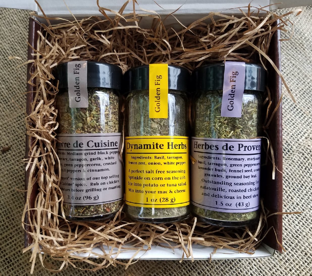 Mediterranean Spices Gift Box Collection, Spice Hampers